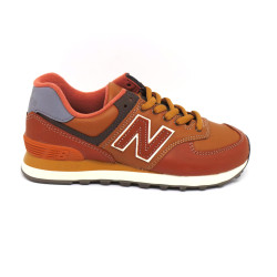New Balance-574  PIEL