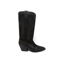 Corina-BOTA COWBOY BORDADA