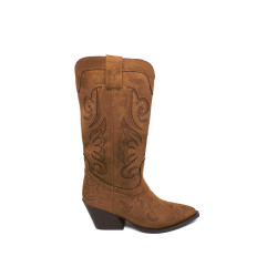 Corina-BOTA COWBOY BORDADA